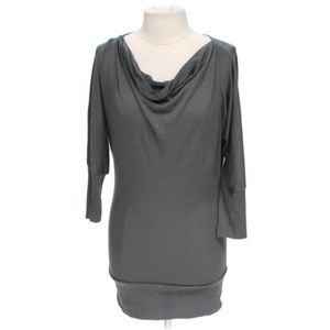 Leggings Queen Gray Cowl Neck Tunic